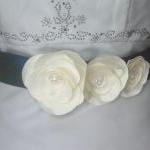 Dupioni Silk Bridal Sash in..
